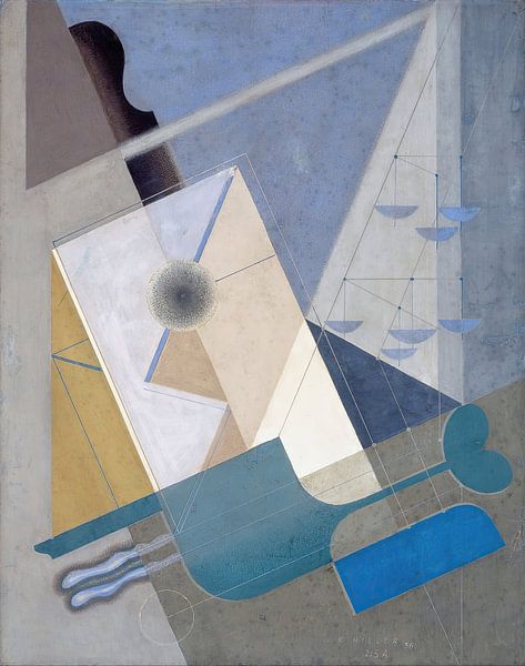Karol Hiller - Composition 215A (1936) by Peter Balan