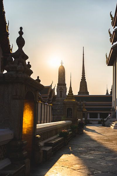Wat Pho: The Spiritual Heart of Bangkok with the Reclining Buddha by Ken Tempelers