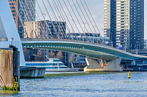 Rotterdam van zuid naar noord van Frans Blok - foto's, kunst en andere wanddecoratie