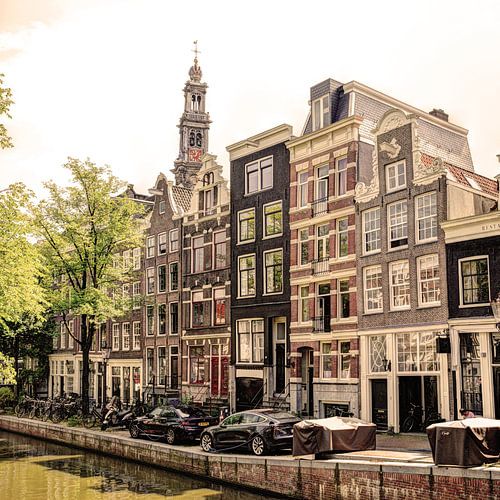 Jordaan Egelantiersgracht Amsterdam Nederland Oud
