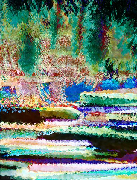 Lake in the jungle by FRESH Fine Art