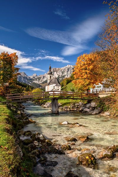 Herfst in Berchtesgadener Land van Achim Thomae