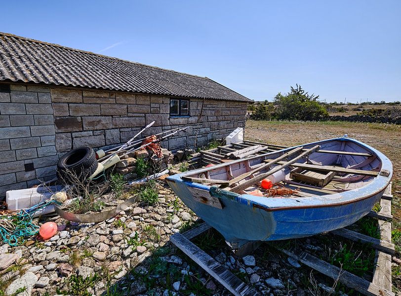 fisherman's house on öland by Geertjan Plooijer
