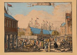 Rotterdam, 1695, la Bourse sur Atelier Liesjes