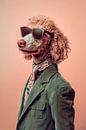 Krulhaar Retriever van Poster Art Shop thumbnail