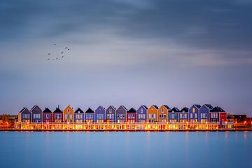Rainbow Houses van Michiel Buijse