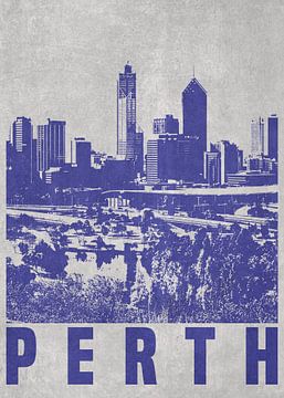 Perth city by DEN Vector