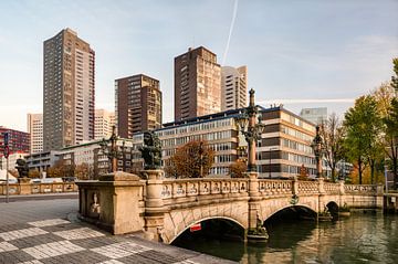 Bridge in Rotterdam, Netherlands van Lorena Cirstea