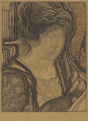 Reijer Stolk - Cello spelende vrouw (1906)