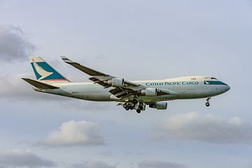 Cathay Pacific Cargo Boeing 747-400. by Jaap van den Berg