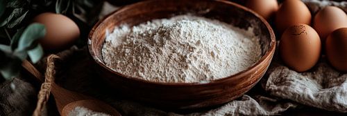 Flour and eggs by Poster Art Shop