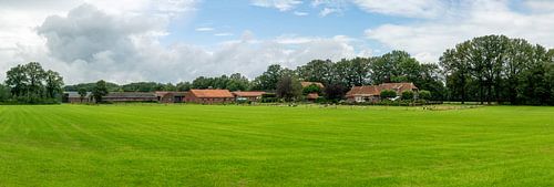 Het platteland aan de Duits- Nederlandse grens