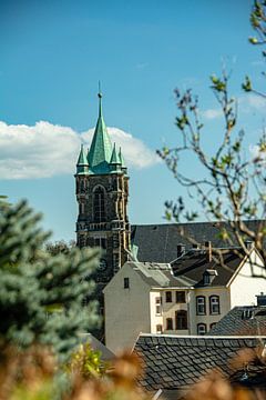 Landschaft im Erzgebirge in Annaberg Buchholz von Johnny Flash