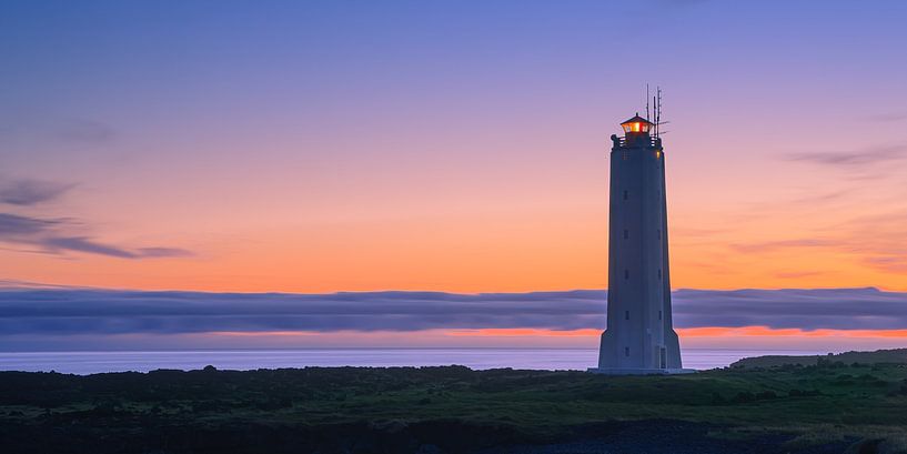 Malarrif Lighthouse, Iceland by Henk Meijer Photography