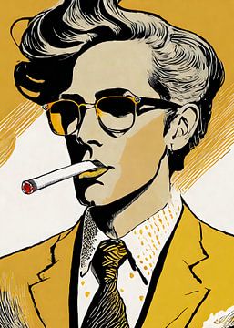 Zigarettenmann von Andreas Magnusson