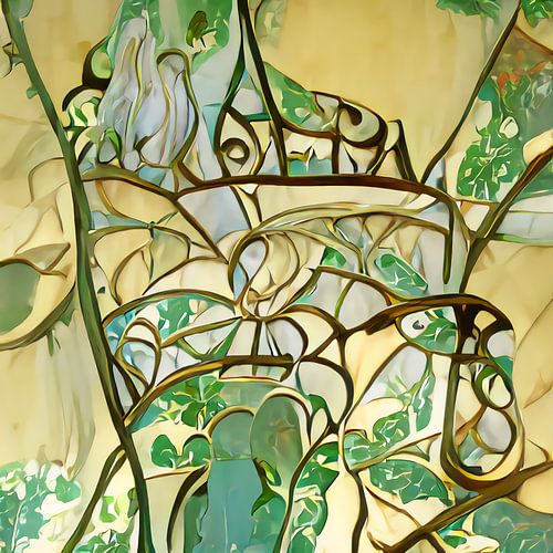 Breda Jugendstil Landkaart