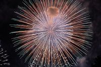 feux d'artifice au japon