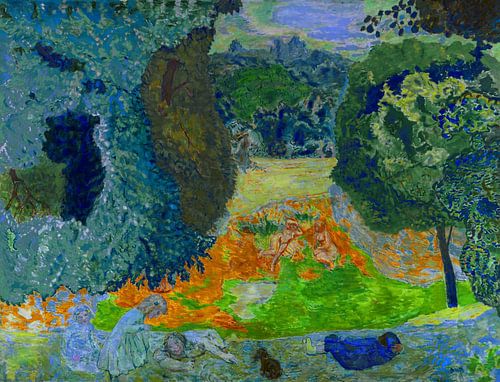zomer, pierre bonnard, 1917