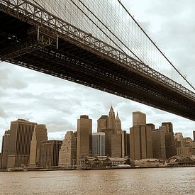New York Brooklyn Bridge van Peter Pijlman
