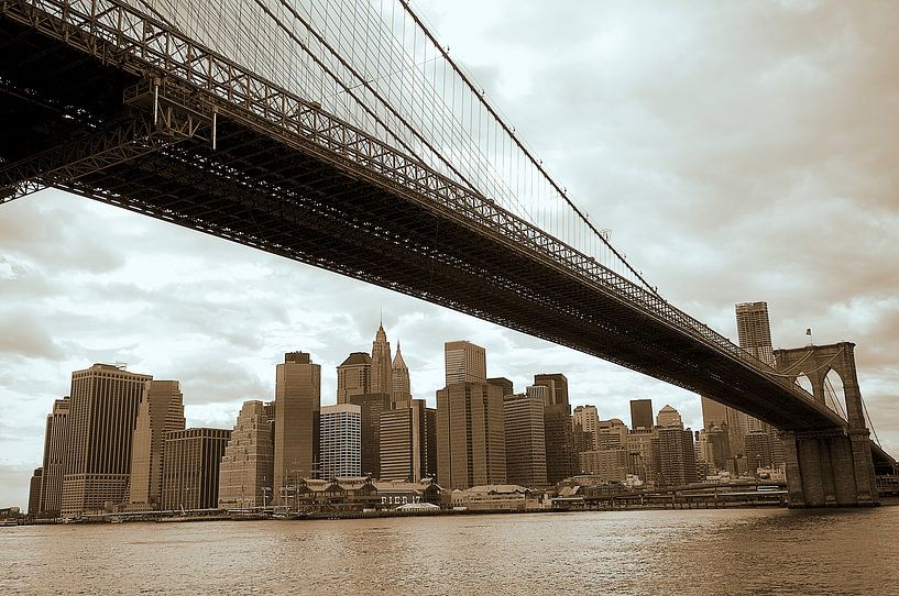 New York Brooklyn Bridge by Peter Pijlman