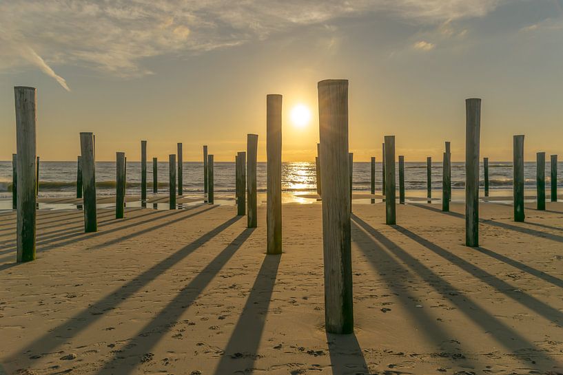 Palendorp Petten, North Sea III by Caroline Drijber