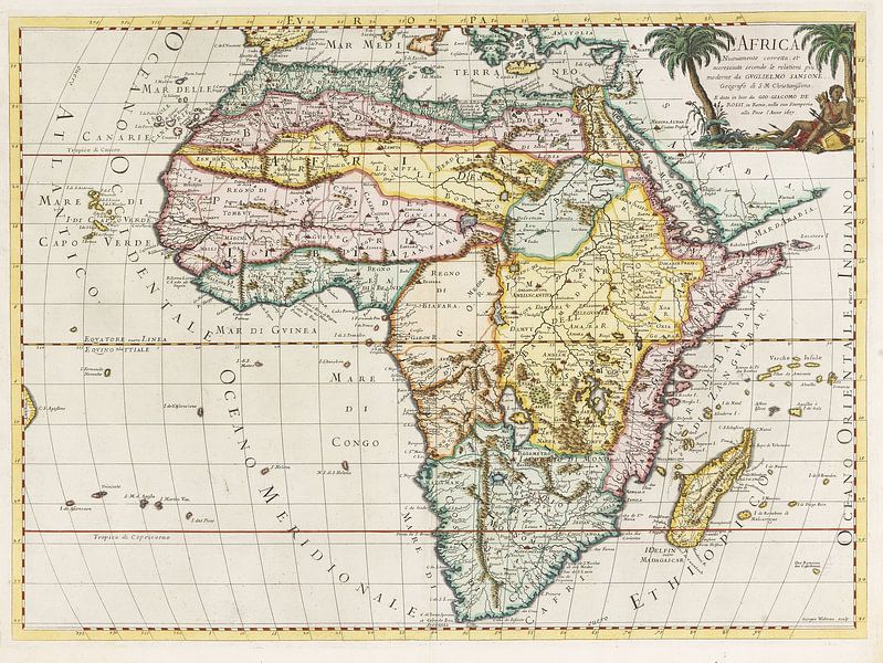 Afrika 1630 von Atelier Liesjes