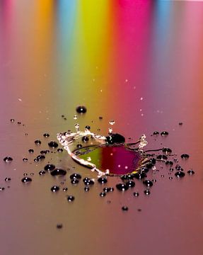 Kleuren splash van Joost Lagerweij