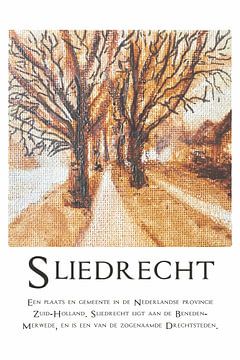 Singel Sliedrecht wandelpad van Krista Kitsz Art