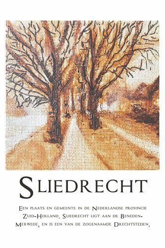 Singel Sliedrecht wandelpad