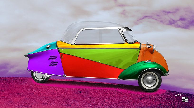 Messerschmitt KR 200 Harlekin cabin scooter by aRi F. Huber