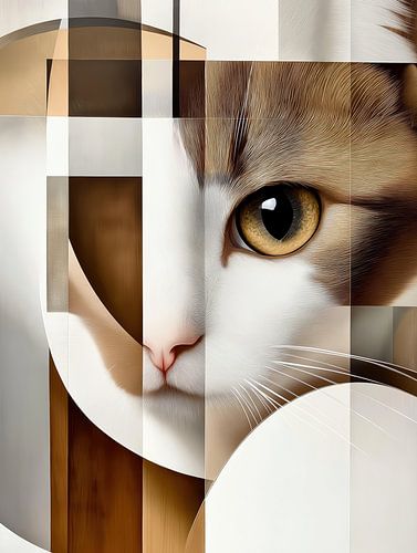 Katze abstrakt