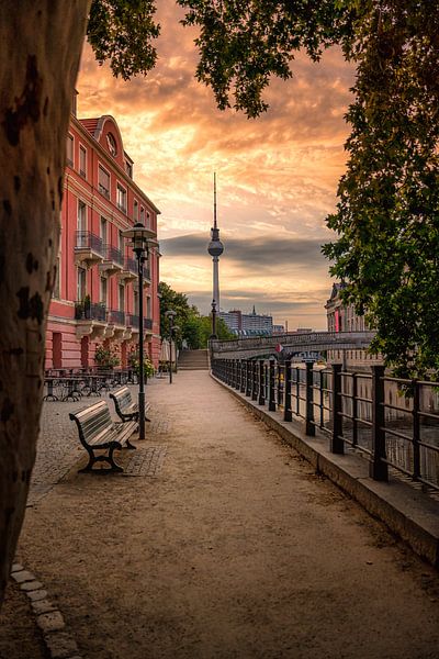 Lever de soleil à Berlin en 2020 par Iman Azizi