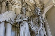 Zwei Engel auf dem "Cimitero monumentale di Staglieno", einem der größten Friedhöf von Joost Adriaanse Miniaturansicht