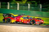 Ferrari 499P Hypercar op Spa Francorchamps van Sjoerd van der Wal Fotografie thumbnail