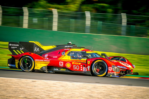 Ferrari 499P Hypercar op Spa Francorchamps