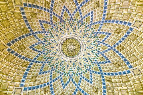 Mosque dome mosaic