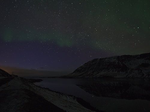 Noorderlicht boven Álftafjöður