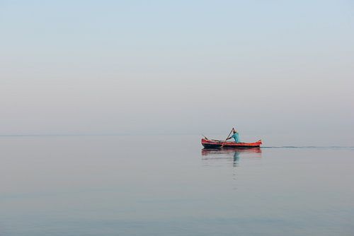 Speerfischer in Ifaty, Madagaskar
