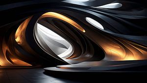 Moderne Architektur mit Formen