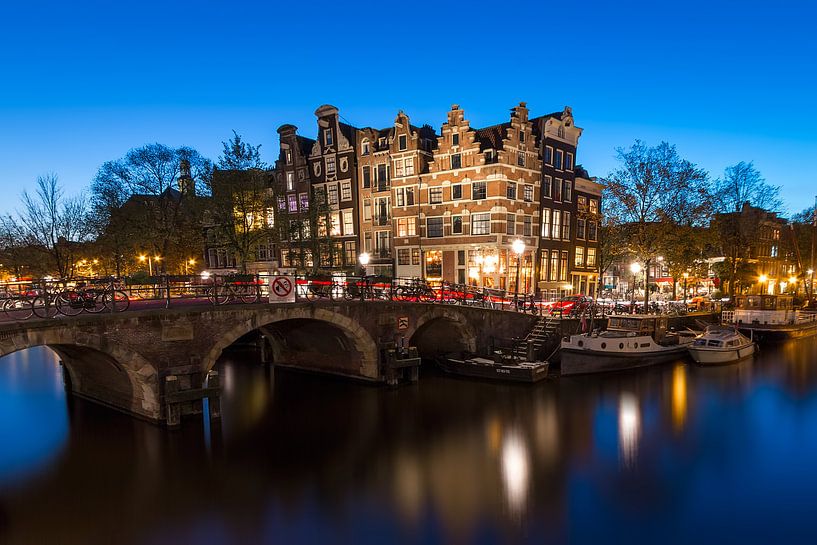 Prinsengracht/Brouwersgracht Amsterdam, café Papeneiland par Arjan Almekinders
