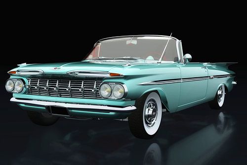 Chevrolet Impala 1959 pistache