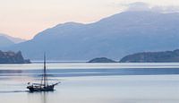Zeilboot in Noorwegen van Paul Jespers thumbnail