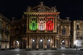 Teatro Massimo Bellini in Catania, Sizilien von Herman Coumans