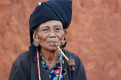 Smoking, Keng Tung, Myanmar (Burma)