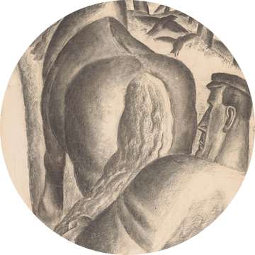 Leo Gestel, Boer met ploeg, 1927