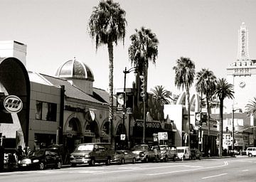 Hollywood Boulevard, Los Angeles, California van Samantha Phung