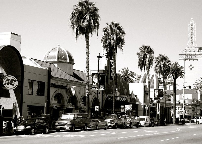 Hollywood Boulevard, Los Angeles, Californie von Samantha Phung