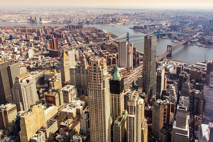 New York city uitzicht von Sjoerd Tullenaar