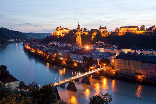 Stadsgezicht Burghausen