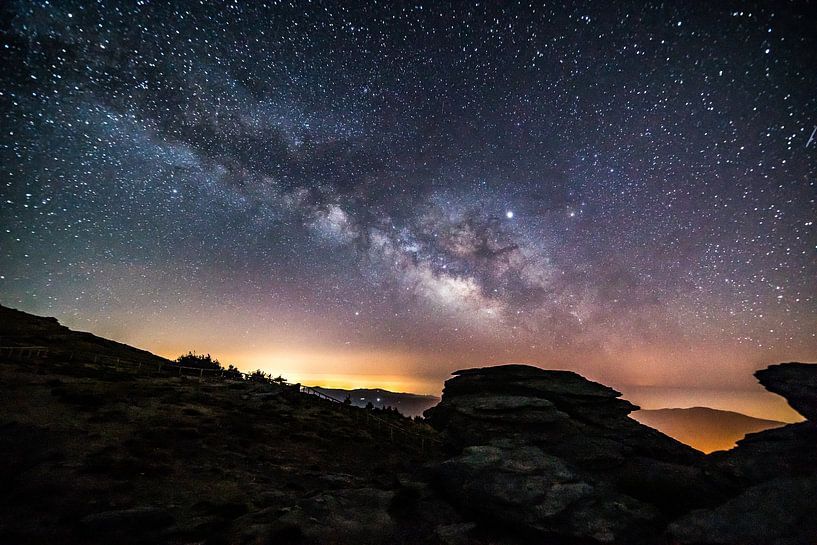 Milky Way over the Sierra Nevada at Mirador Puerto Molina by Clemens Gilles